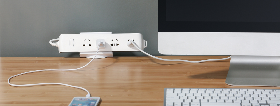 Effective Power Solutions: Desk Clamp Power Bars, Standing Desk Battery 