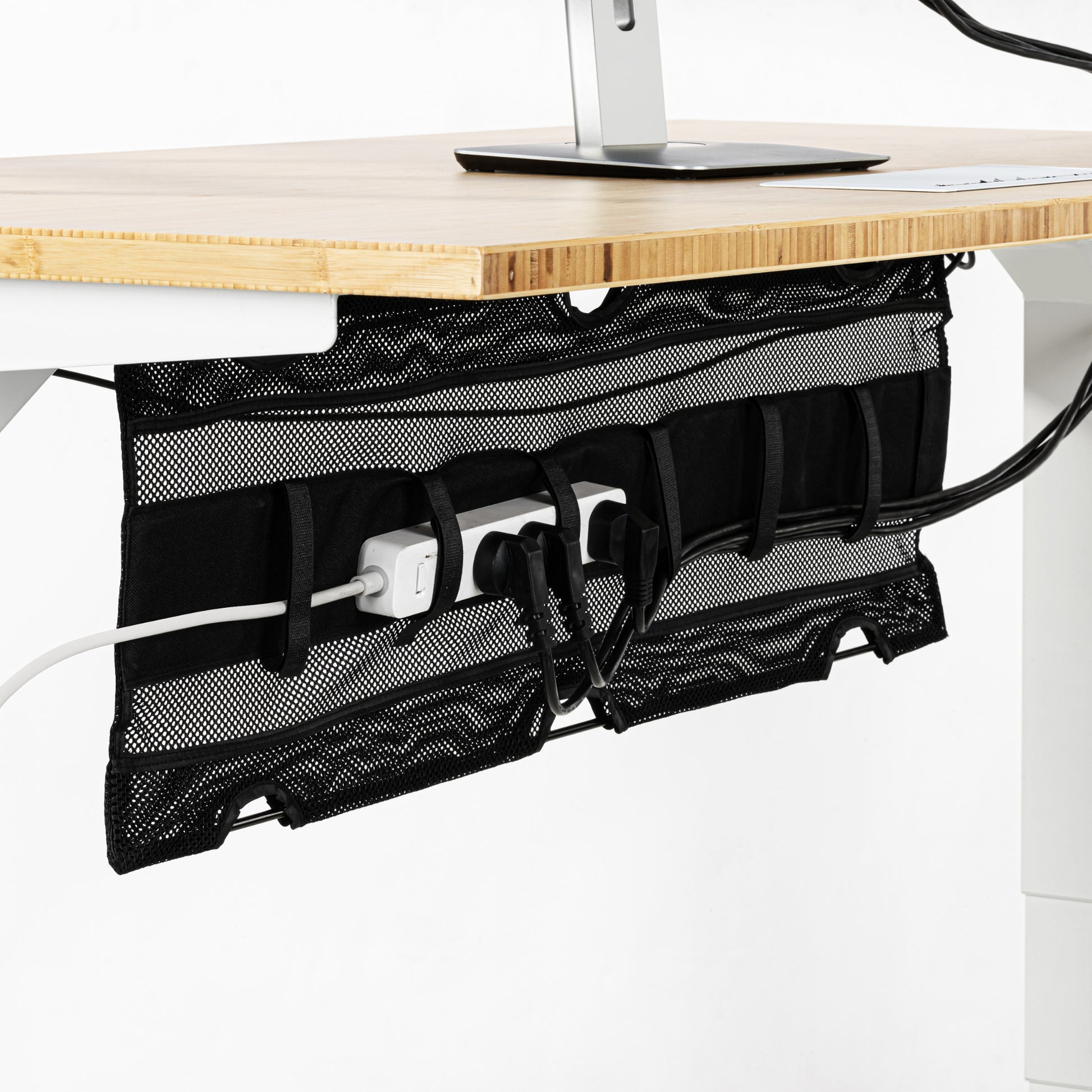 Under Desk Net, Under Table Cord Management Mesh Organizer
