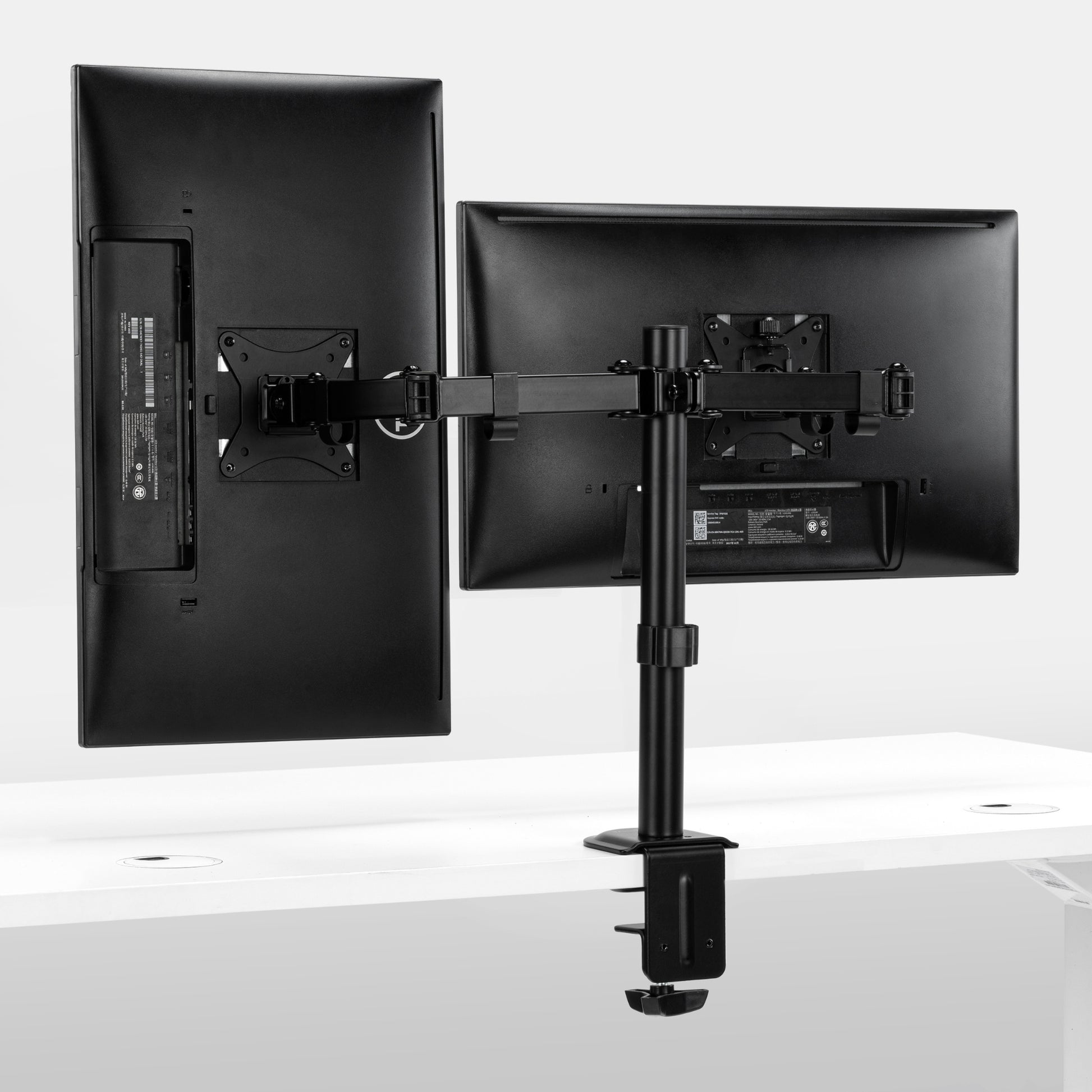 Progressive Desk Black Celling Mount Screen Holds Up to 20 lbs DM-04-2L-Black