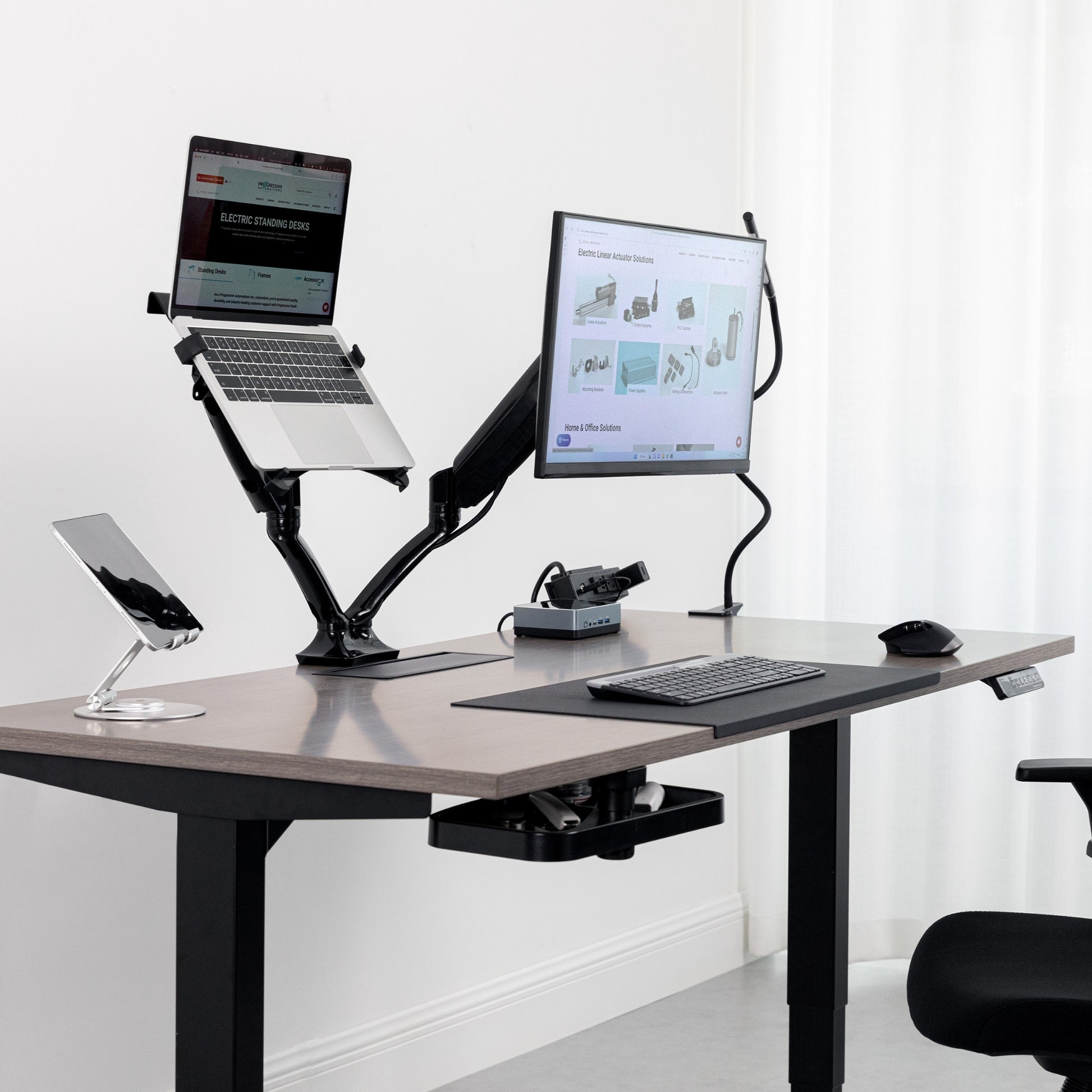Monitor Arm and Stand for Desk